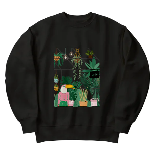 南国の観葉植物店 Heavyweight Crew Neck Sweatshirt