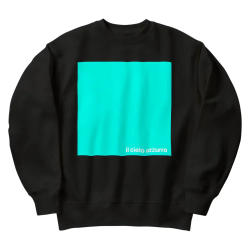 空の青さ Heavyweight Crew Neck Sweatshirt