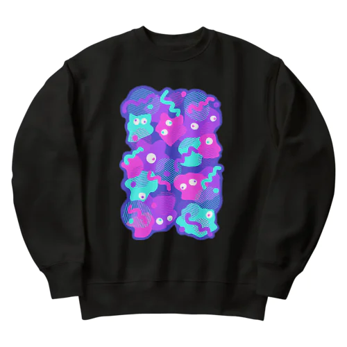 　きょろきょろくん Heavyweight Crew Neck Sweatshirt