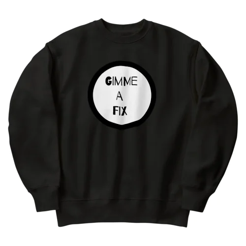 シド・ヴィシャス　GIMME A FIX Heavyweight Crew Neck Sweatshirt