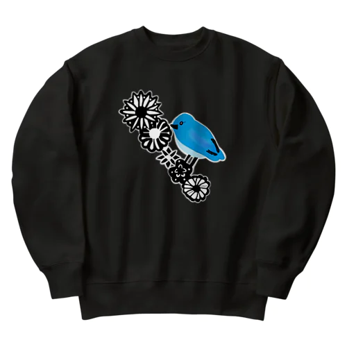 あおいとり Heavyweight Crew Neck Sweatshirt