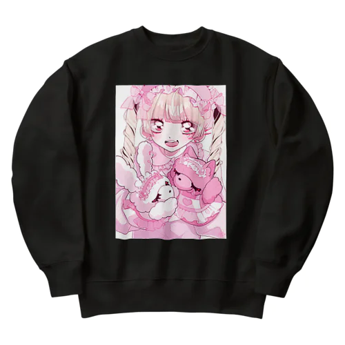 LONELY PRINCESS Heavyweight Crew Neck Sweatshirt