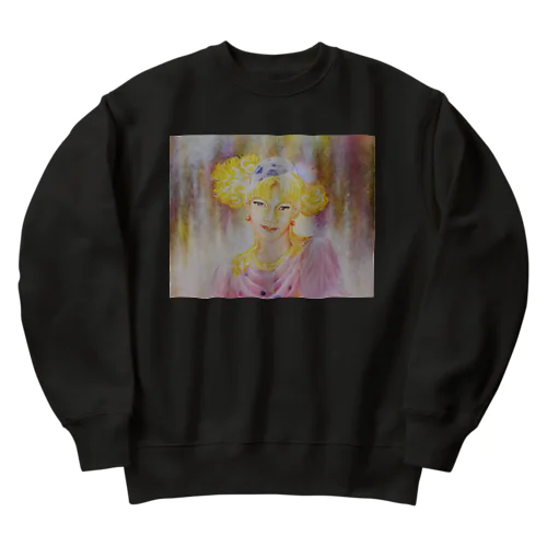 ハッピークラウン3・woman Heavyweight Crew Neck Sweatshirt