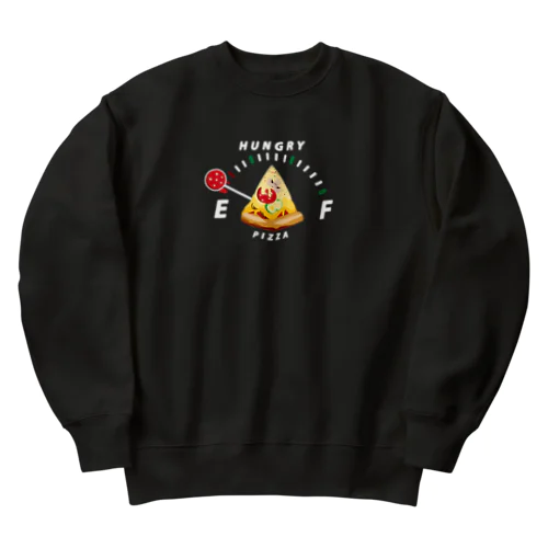 腹ペコゲージ　ピザ　B*M Heavyweight Crew Neck Sweatshirt