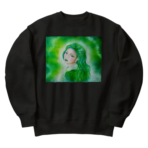 ハッピークラウン12・woman Heavyweight Crew Neck Sweatshirt