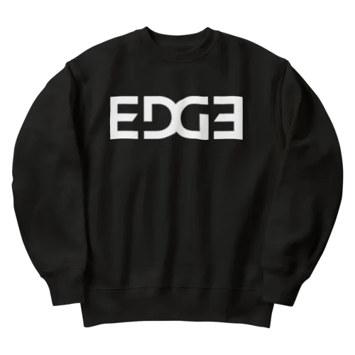 EDGE(WHITE) Heavyweight Crew Neck Sweatshirt