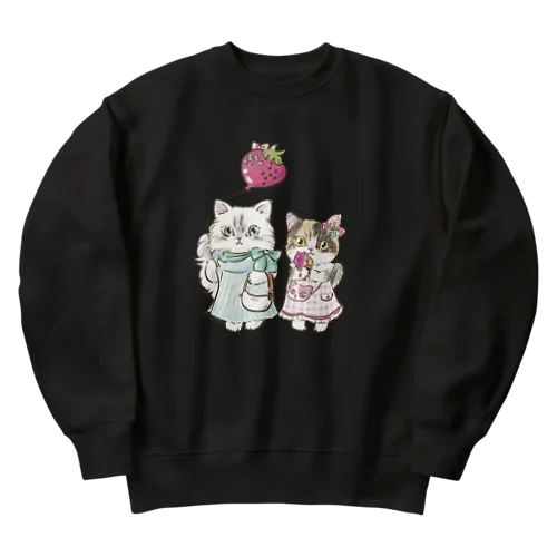 ゆきちゃんとりんちゃん Heavyweight Crew Neck Sweatshirt