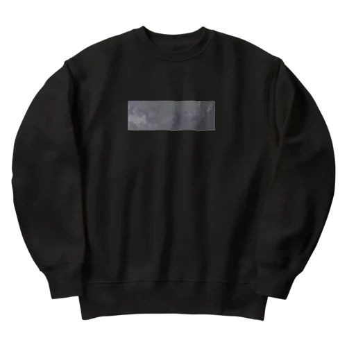 夜明け前の静かな Heavyweight Crew Neck Sweatshirt