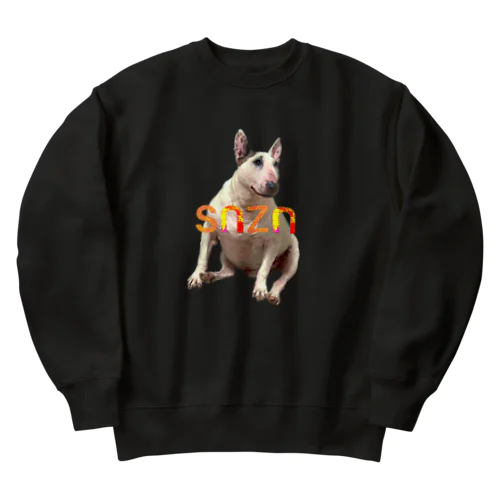 snzn_BullTerrier Heavyweight Crew Neck Sweatshirt