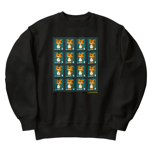 キャトル切手_オムツトラ4×4 Heavyweight Crew Neck Sweatshirt