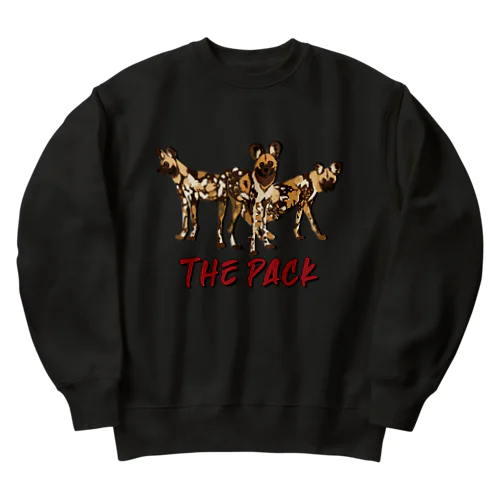 THE PACK : Wild dogs Heavyweight Crew Neck Sweatshirt