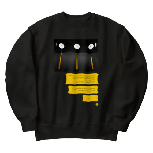 The spread of civilisation Heavyweight Crew Neck Sweatshirt