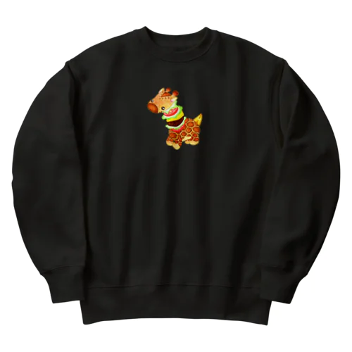 フードアニマル　キリンバーガー Heavyweight Crew Neck Sweatshirt