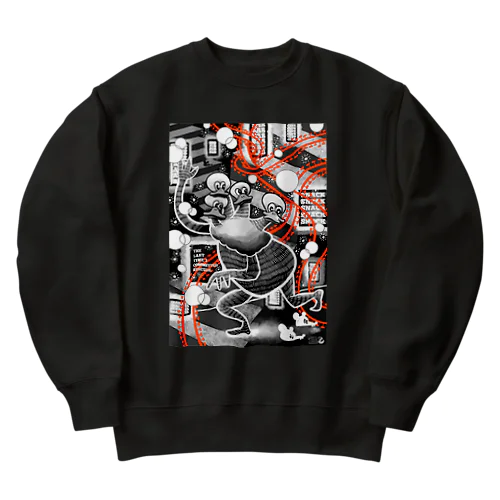 泥酔進化論 Heavyweight Crew Neck Sweatshirt