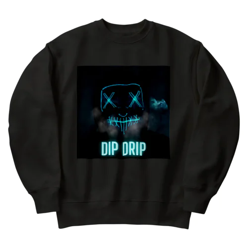 DIP DRIP "Neon Mask" Series Heavyweight Crew Neck Sweatshirt