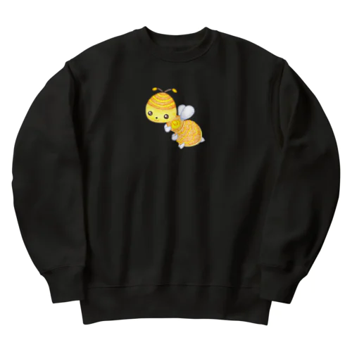 フードアニマル　ホットケーキ蜂 Heavyweight Crew Neck Sweatshirt