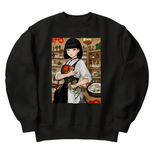 漢方薬の子#5 Heavyweight Crew Neck Sweatshirt