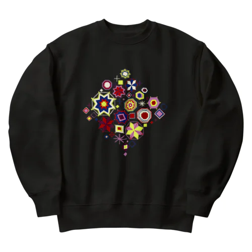 東南アジアのチャーム（お寺カラー） Heavyweight Crew Neck Sweatshirt