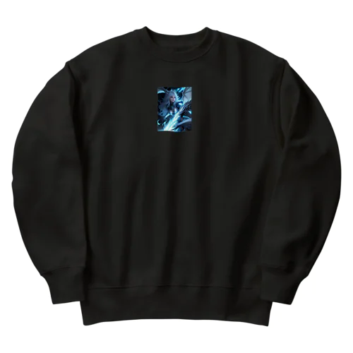 ドラゴンの母アリア降臨 Heavyweight Crew Neck Sweatshirt