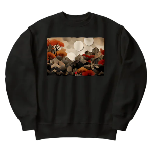 autumn Heavyweight Crew Neck Sweatshirt