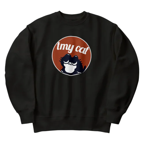 tmy cat*retrospective cat* Heavyweight Crew Neck Sweatshirt