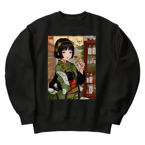 漢方薬の子#39 Heavyweight Crew Neck Sweatshirt