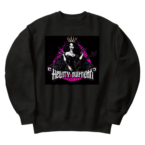 Heavy Metal Queen　ヘヴィー・メタル Heavyweight Crew Neck Sweatshirt