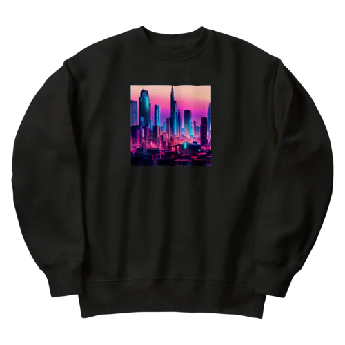 未来都市の視線　～Gaze of the Future City～ Heavyweight Crew Neck Sweatshirt