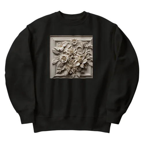 神秘的な花 Heavyweight Crew Neck Sweatshirt