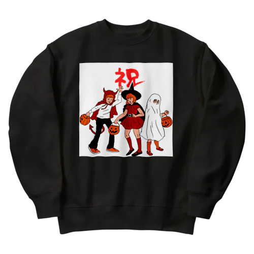 ハロウィン祝 Heavyweight Crew Neck Sweatshirt