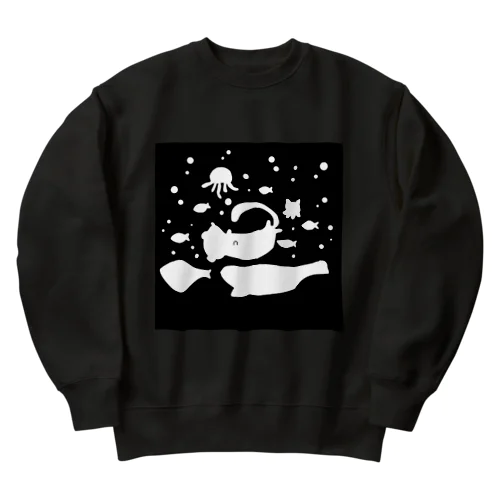 深海鼬-shinkai.itachi- 第2弾 Heavyweight Crew Neck Sweatshirt