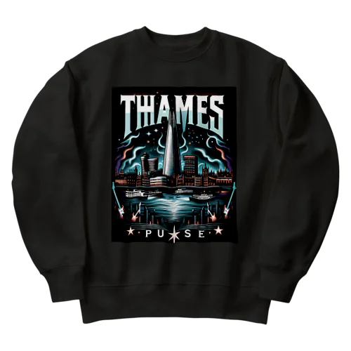 Thames Pulse Heavyweight Crew Neck Sweatshirt