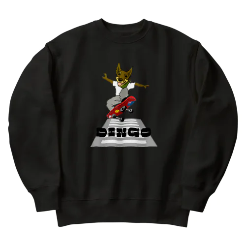 Dingo君スケボー挑戦！ Heavyweight Crew Neck Sweatshirt