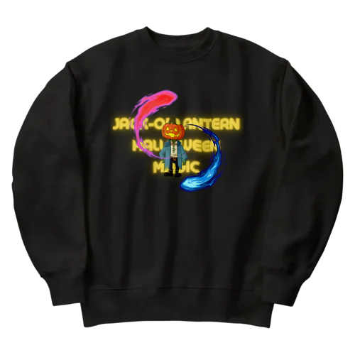 ジャック・オ・ランタンのハロウィンマジック Heavyweight Crew Neck Sweatshirt