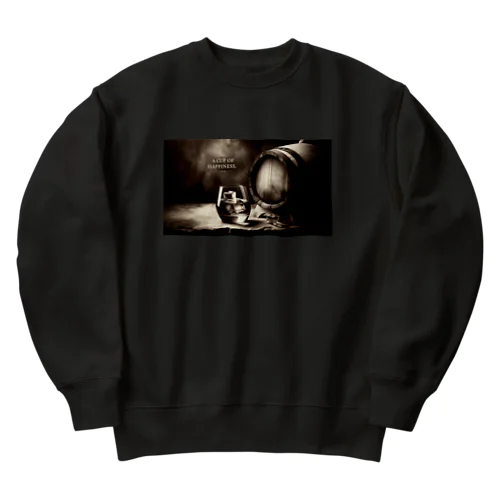 ウイスキー樽 Heavyweight Crew Neck Sweatshirt