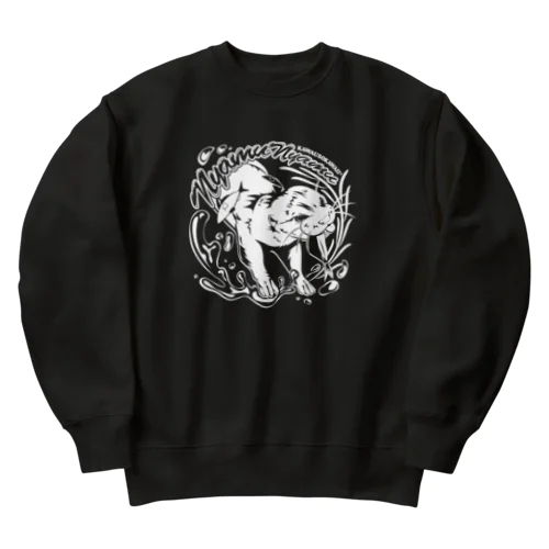 𝙎𝙩𝙧𝙚𝙚𝙩 𝙆𝙖𝙬𝙖𝙪𝙨𝙤 - 𝙎𝙥𝙡𝙖𝙨𝙝 - Heavyweight Crew Neck Sweatshirt