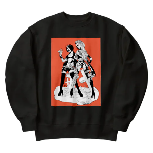 墓標 Heavyweight Crew Neck Sweatshirt