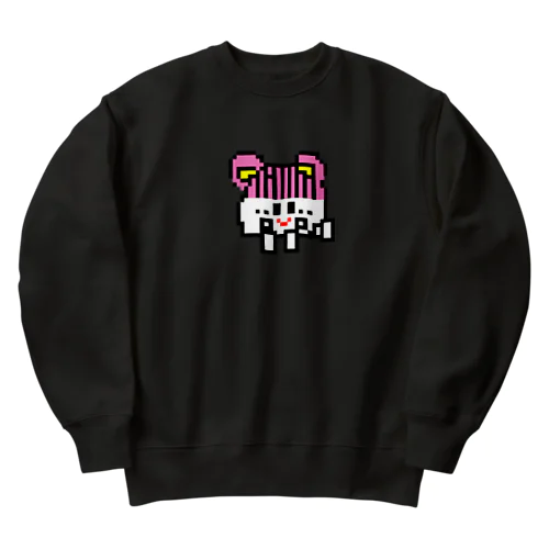 ドットウタハムちゃん３ Heavyweight Crew Neck Sweatshirt