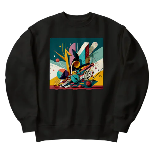 ガラクタアート Heavyweight Crew Neck Sweatshirt