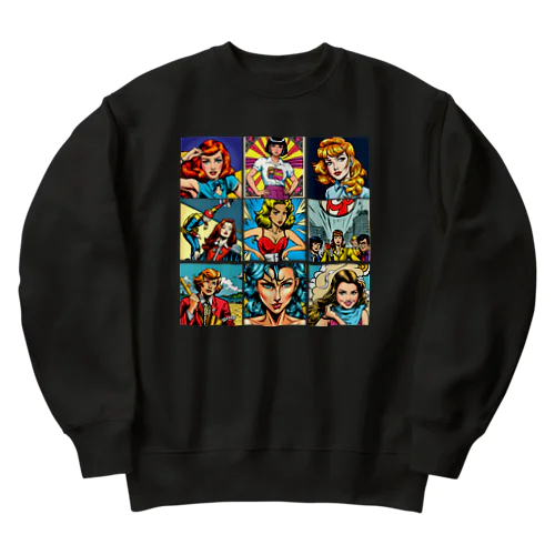 アングロ・サクソンのみなさんのおかげです Heavyweight Crew Neck Sweatshirt