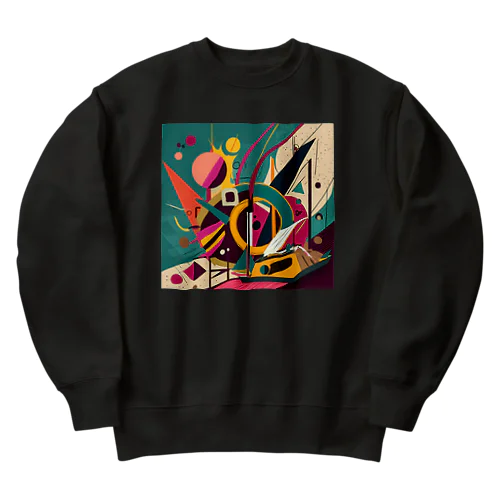 ガラクタアート Heavyweight Crew Neck Sweatshirt