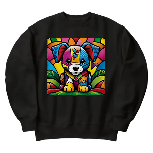 西海岸のワンコ Heavyweight Crew Neck Sweatshirt