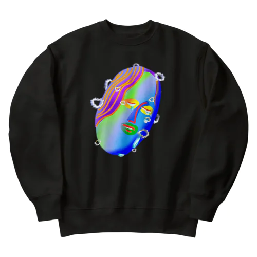 レム睡眠 Heavyweight Crew Neck Sweatshirt