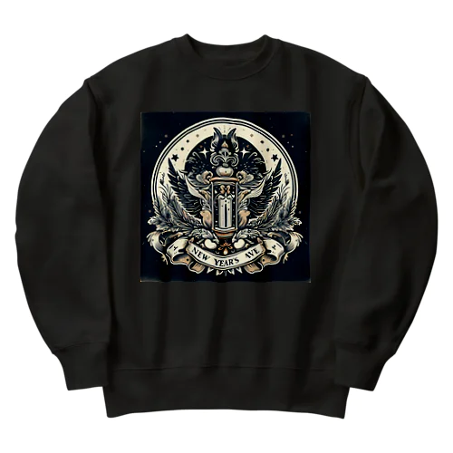 輝く夜のエンブレム Heavyweight Crew Neck Sweatshirt