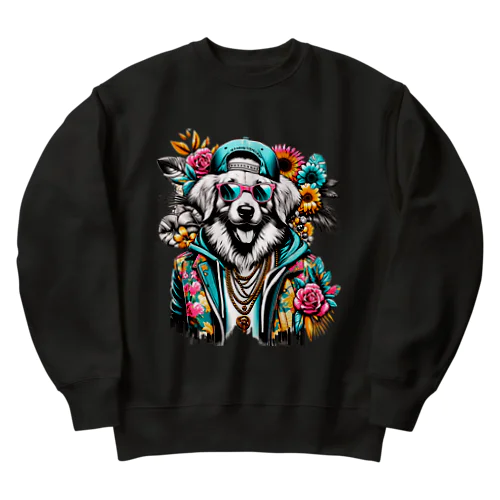 Funky Dog Heavyweight Crew Neck Sweatshirt