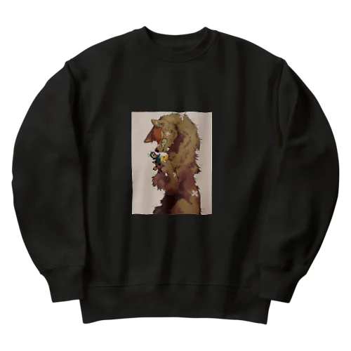 おいかけっこ Heavyweight Crew Neck Sweatshirt