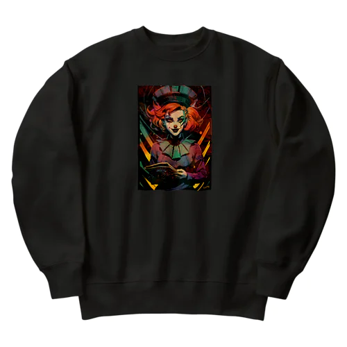 BUNNY-ART No.03 アメコミヴィンテージ Heavyweight Crew Neck Sweatshirt