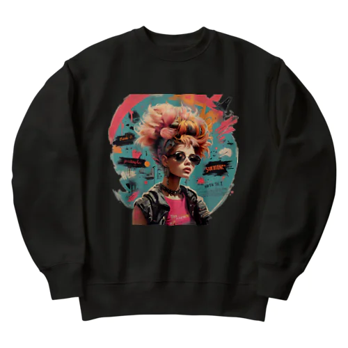 パンキッシュガール Heavyweight Crew Neck Sweatshirt