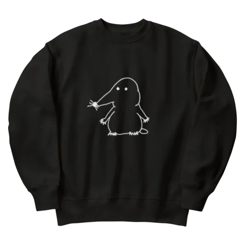 孤独のもぐら Heavyweight Crew Neck Sweatshirt