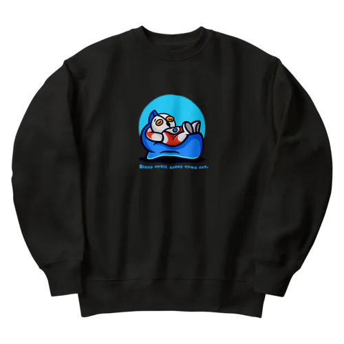 ウルトラマン休憩中 Heavyweight Crew Neck Sweatshirt